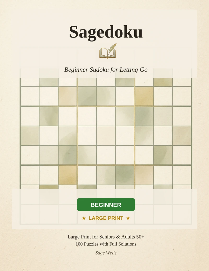 Beginner Sudoku for Letting Go cover