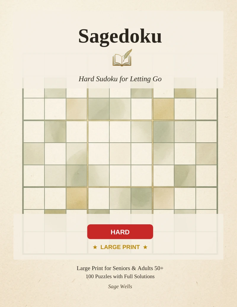 Hard Sudoku for Letting Go cover