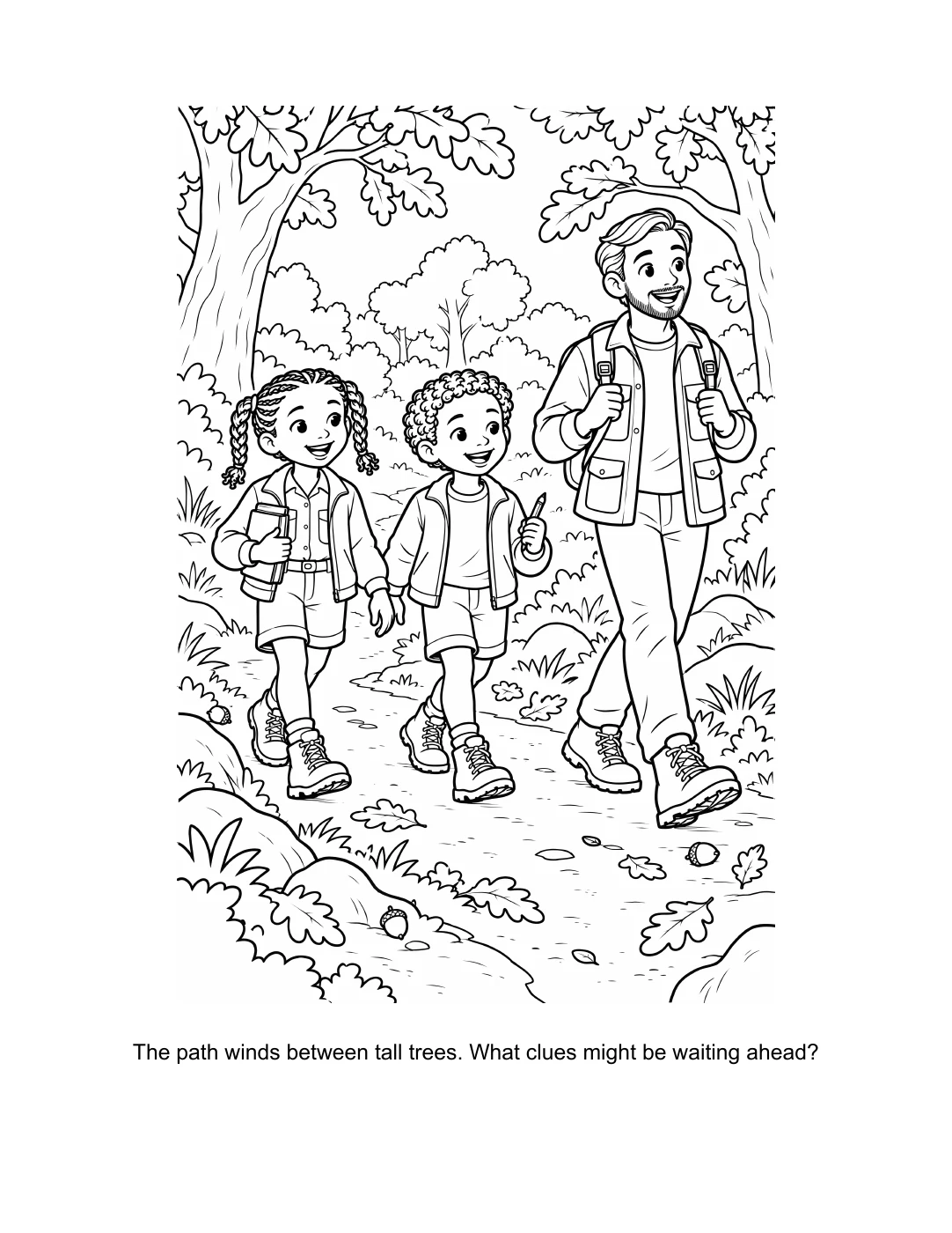 Sample 2 from Woodland Adventure: Discover Nature’s Hidden Clues